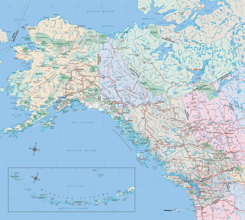 Map of Alaska - The Best Alaska Maps for Cities and Highways