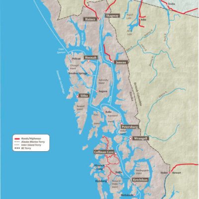 Map Of Southeast Alaska Map Of Alaska - The Best Alaska Maps For Cities And Highways